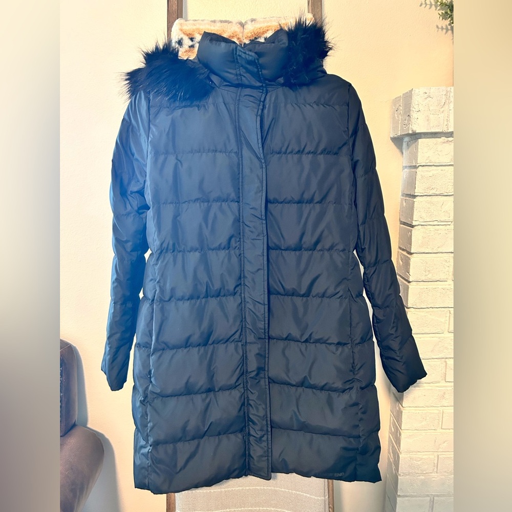 Women’s Lands End down parka